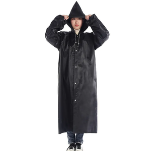 Poncho <span class=keywords><strong>imperméable</strong></span> PEVA <span class=keywords><strong>de</strong></span> haute qualité pour femmes et hommes, à la mode, avec logo personnalisable, à capuche, pour usage extérieur, idéal pour les jours <span class=keywords><strong>de</strong></span> <span class=keywords><strong>pluie</strong></span> - Product Image 5