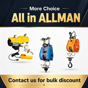 <span class=keywords><strong>ALLMAN</strong></span> CE - Mini Cabrestante Eléctrico de 500 KG a Precio Económico, 220V, para Granja - Product Image 4
