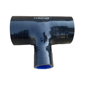 Pièces automobiles, tube d'admission d'air flexible de 2 pouces de diamètre, en forme de T, à paroi mince, en caoutchouc silicone, tuyau de radiateur - Product Image 2