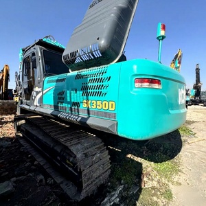 รถขุดตีนตะขาบ Kobelco SK350D มือสองจากญี่ปุ่น ขนาด 35 ตัน ประหยัดน้ำมันและทรงพลัง เหมาะสำหรับงานเหมืองและโครงสร้างพื้นฐาน - Product Image 1