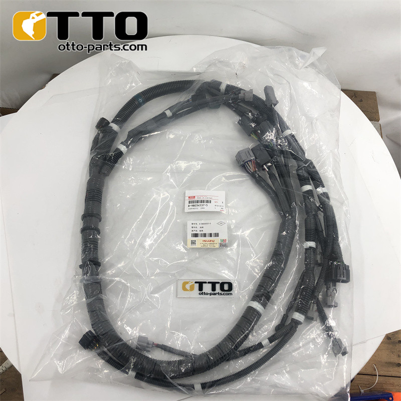 OTTO ZX140W-3 запасные части для экскаватора, жгут проводов 8980345373 8-98034537-3 4JJ1 для Hitachi