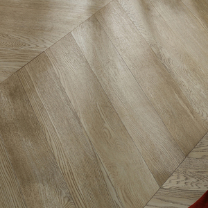 Parquet en bois d'ingénierie AVANTIMORA 3D Surface Victorian EN717-1 Grade ABCD 16mm multicouche en noyer, motif chevron, pour salle à manger - Product Image 1