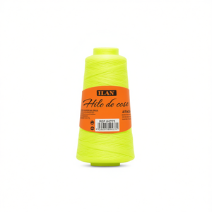 Filo da Cucito Ilan 2750 M Giallo Fluorescente per Cuciture - Product Image 1