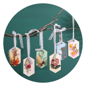 Tablet pewangi udara, Tablet fashion mewah lemari pakaian rumah parfum lilin bunga kering Tablet lilin mobil padat - Product Image 1