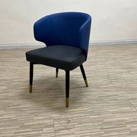 Ensemble complet de banquettes de restaurant, café, steakhouse, hôtel, en bois, bleu marine moderne, de haute qualité