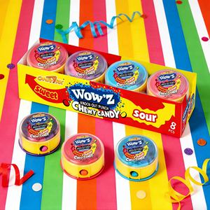 Proveedor de Dulces OEM Wowz <span class=keywords><strong>Remix</strong></span> Sour Sweets, Gomitas Masticables 2 en 1 - Product Image 5
