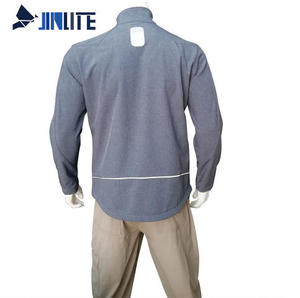 HIVI açık nefes su geçirmez <span class=keywords><strong>3</strong></span>-Layer yansıtıcı güvenlik Softshell ceket bangladeş güvenlik FOB için yüksek görünürlük - Product Image 4