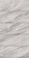 Carrelage de sol en porcelaine gris grec métallisé 470x1200mm, bord bullnose, antidérapant pour escaliers d'hôpitaux et d'appartements - Design moderne