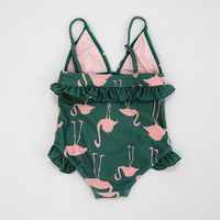 Vente en gros de maillots de bain pour bébés filles avec logo personnalisé Maillot de bain bikini grande taille XL imprimé manches courtes Maillot de bain pour enfants