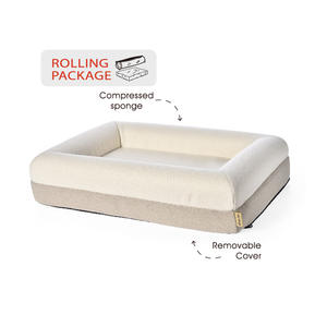 Cama ortopédica grande de lujo para mascotas, tela de lana sintética Premium, camas ortopédicas suaves y cálidas para perros de alta calidad - Product Image 1