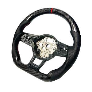 Factory Customization for Polo Golf MK7 Mk6 Old Model Upgrade Led Carbon Fiber Car Steering Wheel - Product Image 2
