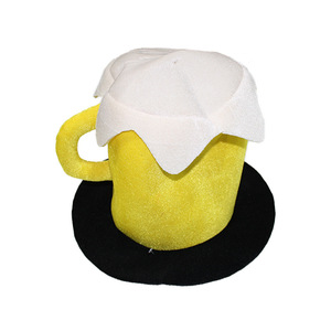 Sombrero de Cerveza <span class=keywords><strong>Cora</strong></span>, Talla Única Ajustable, Hecho a Mano, de Poliéster, Sombrero de Personaje, para Deportes, Pesca, Playa, Actividades al Aire Libre, Halloween, Bar, Fiesta - Product Image 3
