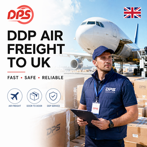 Transporte Aéreo China-Reino Unido DDU, Consolidación Puerta a Puerta, Carga Exprés a Londres, Birmingham, Manchester, Entrega Rápida, Precio Económico - Product Image 1