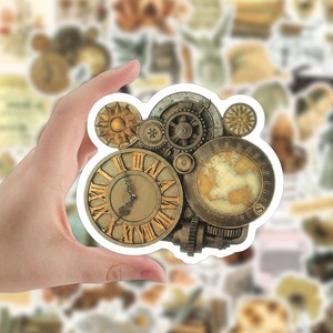 Acción de Gracias dibujos animados vinilo diario pegatinas 50 unids/bolsa logotipo personalizado impermeable Turquía decoración para el hogar vacaciones - Product Image 2