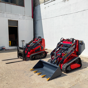 Minicargadora de orugas hidráulica barata EPA EURO5 con motor y cucharón, la mejor calidad, minicargadora de orugas con plataforma para operador. - Product Image 2
