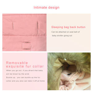 Morbido tenere caldo protezione dal freddo impermeabile doppia cerniera può essere utilizzato sul passeggino carissimo <span class=keywords><strong>sacco</strong></span> a pelo del bambino - Product Image 5