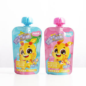 מותאם אישית, משקה נוזלי מודפס מזון חלב מיץ פירות אריזה לעמוד שקית כיס - Product Image 1