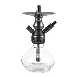 Russia best-selling high quality stainless steel soft tobacco shisha hookah wholesale