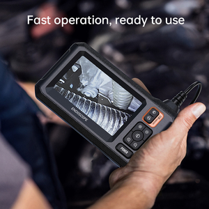 Lancol 4.3inch HD Corolla Endoscópio 8mm Câmera única Ferramentas alimentadas por bateria Inspeção de tubos estreitos 1 metro Cobertura Todos os carros - Product Image 5