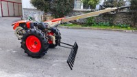 Traktor Pertanian NL 131 PLUS 15.5HP Mesin Diesel ZT155 Starter Elektrik Ban Karet Rake 2WD Komponen Gearbox Inti Roda