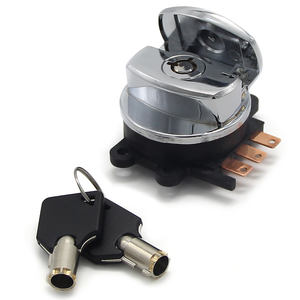 Jeu de clés de verrouillage de commutateur d'allumage de moto pour HarleyDavidson 72327-03A 71501-93 FLHP <span class=keywords><strong>ROAD</strong></span> KING - Product Image 2