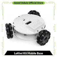 Aggloméré Seeed Studio Lekiwi Kit Base Mobile avec pièces imprimées en 3d et batterie, compatible Raspberry Pi 5 pour courir Lerobot