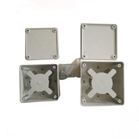 Boîtier de distribution de fibres optiques en plastique ABS blanc pour FTTH, OEM disponible
