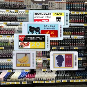 Étiquette de rayon électronique ESL Bluetooth 2,4G de 1,8 pouce, kit de développement d'étiquettes de rayon de supermarché, système d'étiquettes de prix de rayon électronique, étiquette de prix de rayon personnalisée - Product Image 1