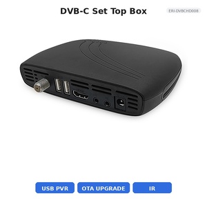 Receptor de Cable Digital STB HEVC Time Shift con EPG de 7 Días, HD AV para Operadores, ERI-DVBCHD008 - Product Image 1
