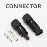 Connecteur solaire de câble de panneau solaire étanche IP67 2.5mm ² 4mm ² 6mm ² 30A 1000V PV DC pour système photovoltaïque solaire