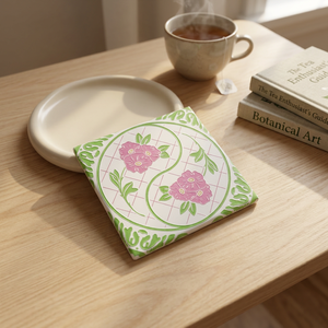 Sous-verres en céramique personnalisés absorbant l'eau et isolant la chaleur, comme cadeaux commémoratifs créatifs - Product Image 1