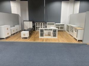 Mini <span class=keywords><strong>buffet</strong></span> de cuisine en <span class=keywords><strong>bois</strong></span> nordique moderne Armoire en chêne japonais <span class=keywords><strong>et</strong></span> <span class=keywords><strong>buffet</strong></span> Armoire en rotin Salle à manger Salon - Product Image 3