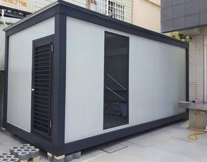 Oficina Prefabricada de Acero de Lujo en Contenedor de 20 pies, Casa Modular Compacta con Construcción de Panel Sándwich - Product Image 5
