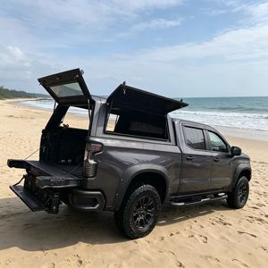 Cubierta Rígida Impermeable de Aleación de Aluminio para Camioneta <span class=keywords><strong>Chevrolet</strong></span> Sierra 2500 6.8FT 2019+ |   Instalación sin taladro Roll Snap - Product Image 4