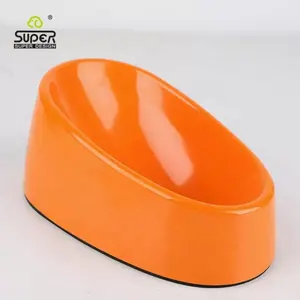 Itens para animais de cerâmica, design especial para cães compridos formato oval