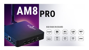 IHOMEMIX UGOOS AM8 Pro Amlogic S928X-J Ram 8GB Rom 64GB Android 11 TV BOX 8K AP6276P Wifi6 OTA Set Top Box - Product Image 2