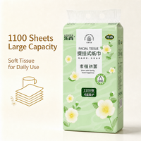 Mouchoirs en papier doux de haute qualité en pâte de bois vierge 4 plis pour usage domestique, vente en gros, mouchoirs suspendus personnalisés