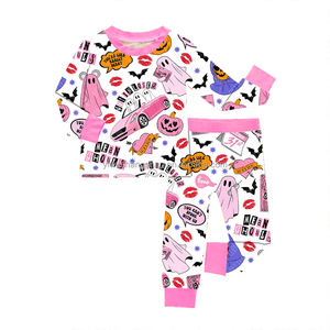 Ensembles de pyjamas assortis pour la famille en coton à impression personnalisée de Noël Ensemble de vêtements pour la famille de haute qualité - Product Image 6
