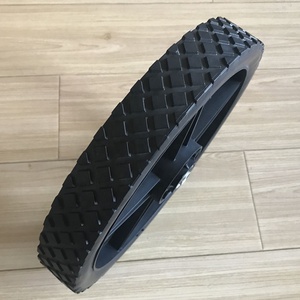 Ruedas de 14 pulgadas para cortacésped, ruedas pequeñas de plástico de 14'' <span class=keywords><strong>con</strong></span> neumáticos para cultivadores de jardín y carros de lavado a presión - Product Image 6
