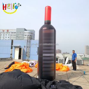 Modèle de bouteille de <span class=keywords><strong>champagne</strong></span> gonflable géante pour la promotion / Bouteille de vin de <span class=keywords><strong>champagne</strong></span> gonflable d'extérieur - Product Image 6