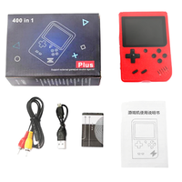 Bon prix Console de jeu vidéo rétro portable Machine de jeu pour deux joueurs Affichage coloré Lecteur de jeu pour enfants Cadeau