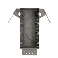 Boîte de jonction électrique en PVC BAREP SN60X homologuée ETL, norme américaine, UL 514C, UL 263, résistante au feu UL94 V0 pour le câblage mural commercial