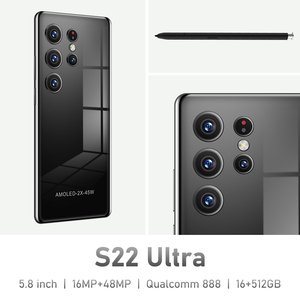 Smartphone mobile 4G <span class=keywords><strong>S22</strong></span> Ultra 16 Go + 512 Go, 16 MP + 48 MP, 5,8 pouces, 10 cœurs, <span class=keywords><strong>double</strong></span> carte <span class=keywords><strong>SIM</strong></span>, téléphone portable Android - Product Image 6