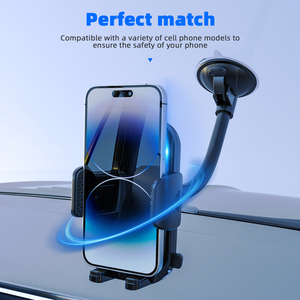 Suporte Universal para Celular Honyjor, Montagem Rotativa de 360 Graus para Para-brisa, Compatível com Smartphones e Caminhões - Product Image 5