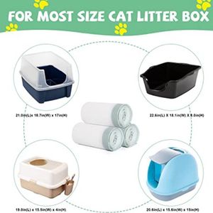 Pasta de plástico para descarga de gato, forro de lixo para gato e animal de estimação - Product Image 6