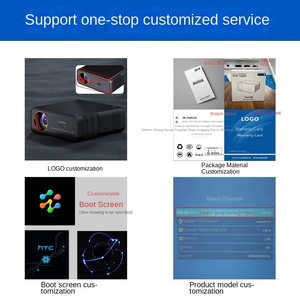 Nhà Máy Trực Tiếp 2025 New Android 11 LED Chiếu 2G RAM Di Động Rạp Hát Tại Nhà 4K Lumens Sáng Ban Ngày Sử Dụng Phòng Ngủ Tường - Product Image 3