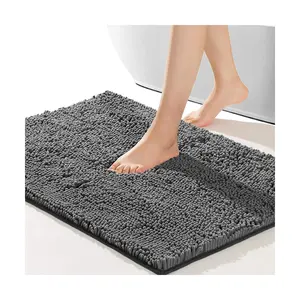 Deurmatten Indoor Deurmatten Alfombras De Bano Tappeti Bagno Stock Tapete Banheiro Super Absorberende Badkamer Vloer Chenille Badmat