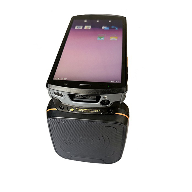 33dbm PDA Terminal Handheld Reader+2D Scanner, 2G/3G/4G/WIFI/Bluetooth RFID Card Reader 860-960Mhz