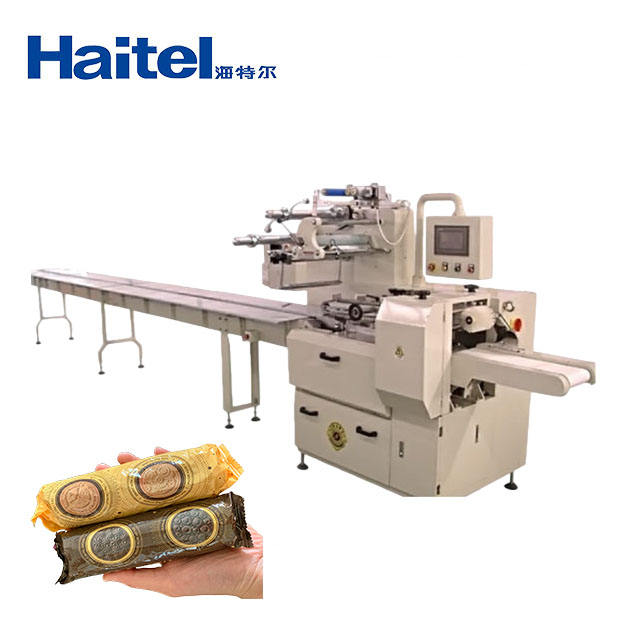 380as Food Raper Flowpack Wrapping Wrap Packaging Equipment Horizontal Flow Wrapper Pack ...