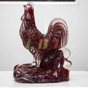 Escultura de Gallo LBT en Resina, Figura Artística de Animal, Decoración para Interiores, Color Personalizable - Product Image 1